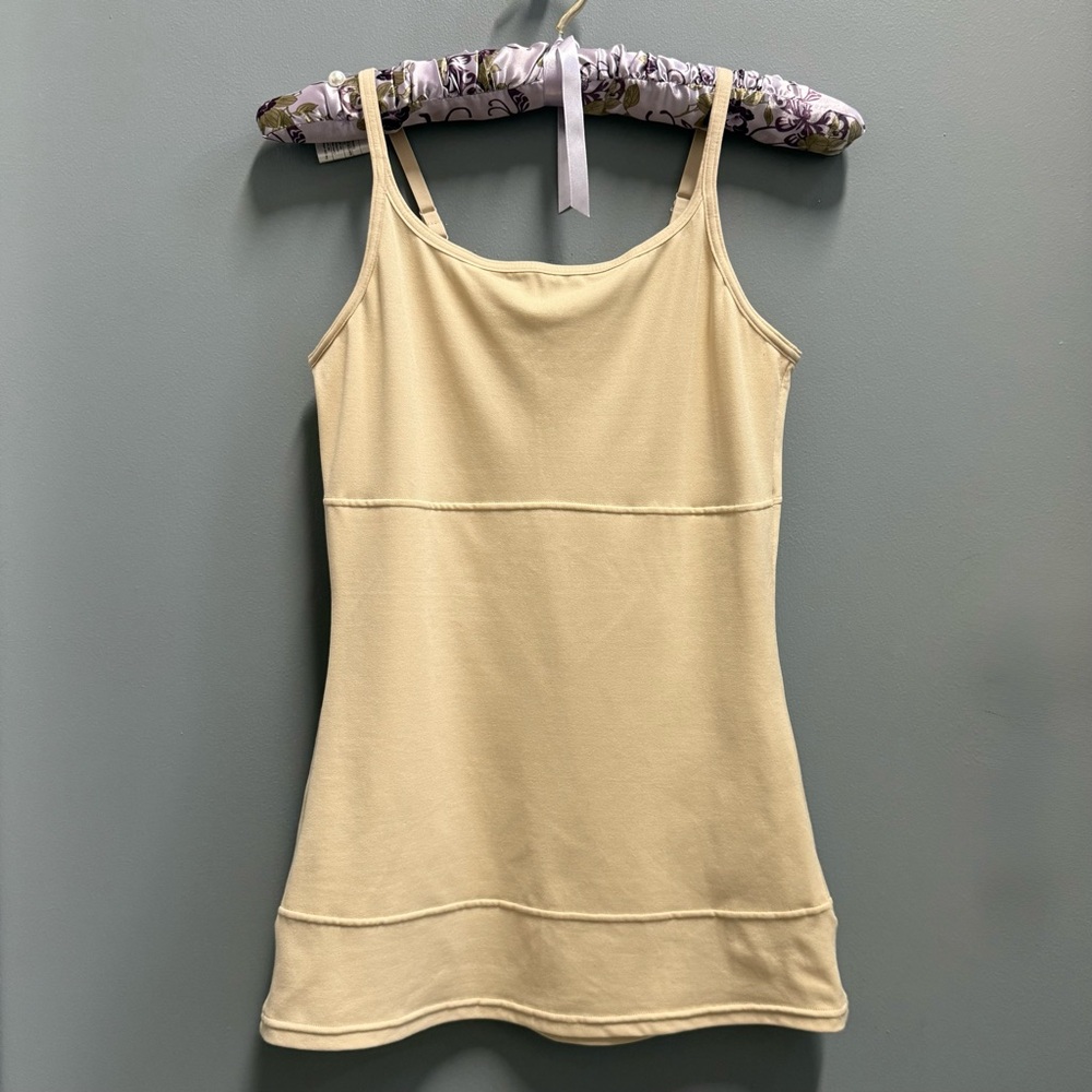 Flexees (Maidenform) Cream Cami Shapewear, Sz L